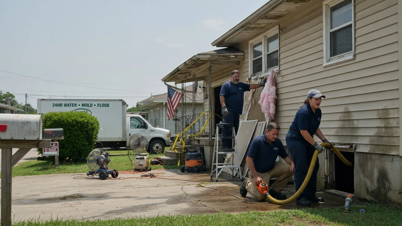 Water Damage Repair in Marion Center, PA near me